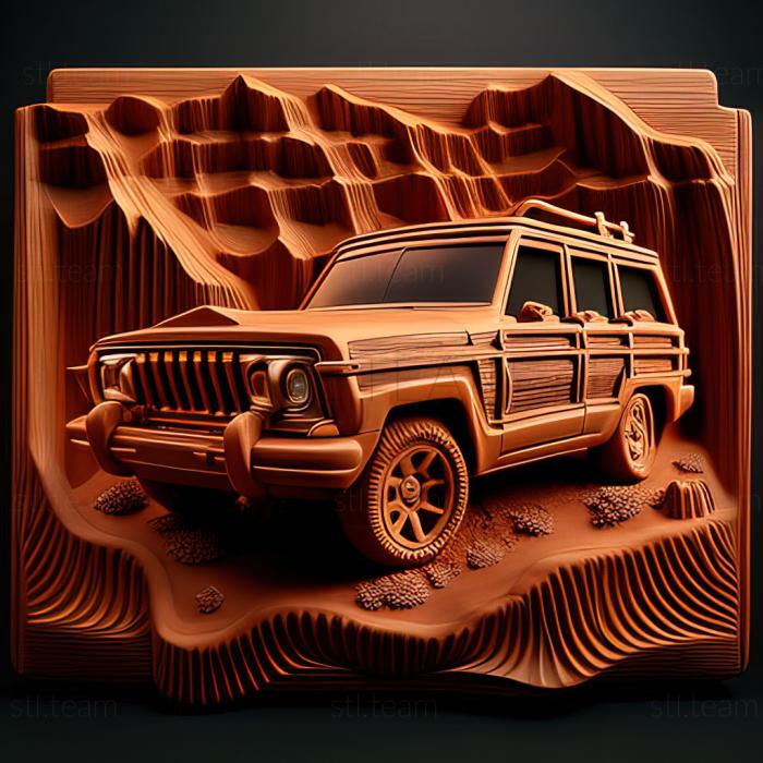 3D model Jeep Wagoneer (STL)